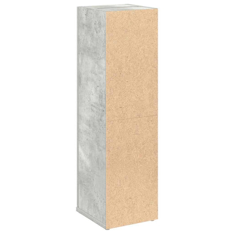 vidaXL Bathroom Cabinet with Roll Holder Concrete Grey 20.5x22x72 cm