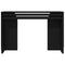 vidaXL Nesting Tables 3 pcs Black Engineered Wood