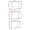 vidaXL Nesting Tables 3 pcs Black Engineered Wood