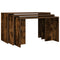vidaXL Nesting Tables 3 pcs Smoked Oak Engineered Wood