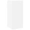 vidaXL Side Tables 2 pcs with Shelf White 25.5x27x60 cm