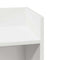 vidaXL Side Table with Shelf Black 25.5x27x60 cm