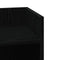 vidaXL Side Tables 2 pcs with Shelf Black 25.5x27x60 cm