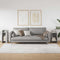 vidaXL Side Tables 2 pcs with Shelf Grey Sonoma 25.5x27x60 cm