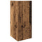 vidaXL Side Table with Shelf Old Wood 25.5x27x60 cm