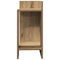vidaXL Side Table with Shelf Artisan Oak 25.5x27x60 cm