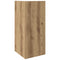 vidaXL Side Table with Shelf Artisan Oak 25.5x27x60 cm