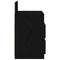 vidaXL Bedside Cabinets 2 pcs with 2 Drawers Black 40x33x60 cm
