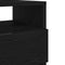 vidaXL Bedside Cabinets 2 pcs with 2 Drawers Black 40x33x60 cm