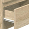 vidaXL Bedside Cabinets 2 pcs with 2 Drawers Sonoma Oak 40x33x60 cm