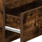 vidaXL Bedside Cabinets 2 pcs with 2 Drawers Smoked Oak 40x33x60 cm