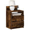 vidaXL Bedside Cabinets 2 pcs with 2 Drawers Smoked Oak 40x33x60 cm