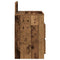 vidaXL Bedside Cabinet with 2 Drawers Old Wood 40x33x60 cm