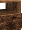 vidaXL Bedside Cabinets 2 pcs with 2 Drawers Old Wood 40x33x60 cm