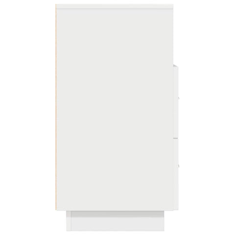 vidaXL Bedside Cabinets 2 pcs with 2 Drawers White 36x36x68 cm