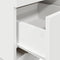 vidaXL Bedside Cabinets 2 pcs with 2 Drawers White 36x36x68 cm