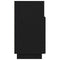 vidaXL Bedside Cabinets 2 pcs with 2 Drawers Black 36x36x68 cm