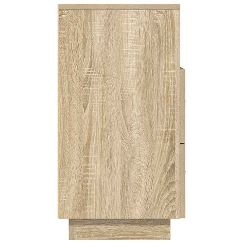 vidaXL Bedside Cabinet with 2 Drawers Sonoma Oak 36x36x68 cm