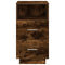 vidaXL Bedside Cabinets 2 pcs with 2 Drawers Smoked Oak 36x36x68 cm