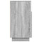 vidaXL Bedside Cabinet with 2 Drawers Grey Sonoma 36x36x68 cm