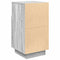 vidaXL Bedside Cabinet with 2 Drawers Grey Sonoma 36x36x68 cm