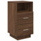 vidaXL Bedside Cabinets 2 pcs with 2 Drawers Brown Oak 36x36x68 cm