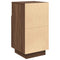 vidaXL Bedside Cabinets 2 pcs with 2 Drawers Brown Oak 36x36x68 cm