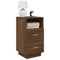 vidaXL Bedside Cabinets 2 pcs with 2 Drawers Brown Oak 36x36x68 cm