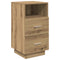 vidaXL Bedside Cabinet with 2 Drawers Artisan Oak 36x36x68 cm