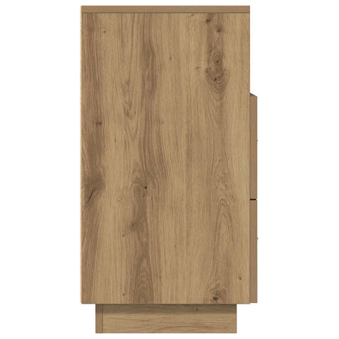 vidaXL Bedside Cabinets 2 pcs with 2 Drawers Artisan Oak 36x36x68 cm