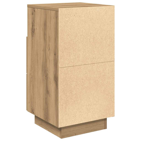 vidaXL Bedside Cabinets 2 pcs with 2 Drawers Artisan Oak 36x36x68 cm