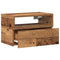 vidaXL Wall-mounted Bedside Cabinet Old Wood 45x26x28.5 cm