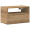 vidaXL Wall-mounted Bedside Cabinet Artisan Oak 45x26x28.5 cm
