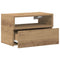 vidaXL Wall-mounted Bedside Cabinets 2 pcs Artisan Oak 45x26x28.5 cm