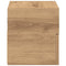 vidaXL Wall-mounted Bedside Cabinets 2 pcs Artisan Oak 45x26x28.5 cm