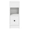 vidaXL Bedside Cabinet with Drawer White 25x31x66 cm
