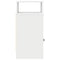 vidaXL Bedside Cabinet with Drawer White 25x31x66 cm