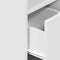 vidaXL Bedside Cabinet with Drawer White 25x31x66 cm