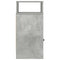 vidaXL Bedside Cabinet with Drawer Concrete Grey 25x31x66 cm