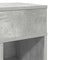 vidaXL Bedside Cabinet with Drawer Concrete Grey 25x31x66 cm