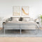 vidaXL Bedside Cabinets 2 pcs with Drawer Concrete Grey 25x31x66 cm
