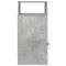 vidaXL Bedside Cabinets 2 pcs with Drawer Concrete Grey 25x31x66 cm
