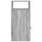 vidaXL Bedside Cabinet with Drawer Grey Sonoma 25x31x66 cm
