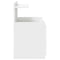 vidaXL Bedside Cabinet with 2 Drawers White 40x36.5x62 cm