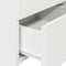 vidaXL Bedside Cabinet with 2 Drawers White 40x36.5x62 cm