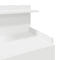 vidaXL Bedside Cabinet with 2 Drawers White 40x36.5x62 cm