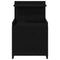 vidaXL Bedside Cabinets 2 pcs with 2 Drawers Black 40x36.5x62 cm
