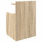 vidaXL Bedside Cabinets 2 pcs with 2 Drawers Sonoma Oak 40x36.5x62 cm