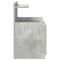 vidaXL Bedside Cabinet with 2 Drawers Concrete Grey 40x36.5x62 cm