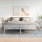 vidaXL Bedside Cabinets 2 pcs with 2 Drawers Concrete Grey 40x36.5x62 cm